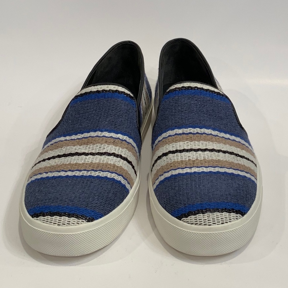 Vince Women’s Blair Blue Multi Slip-Ons